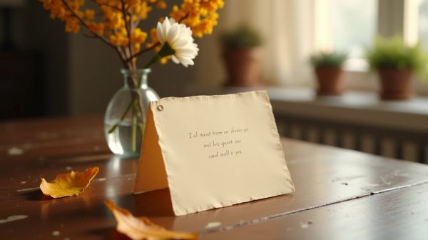 Exprimez votre gratitude avec des cartes de remerciement décès